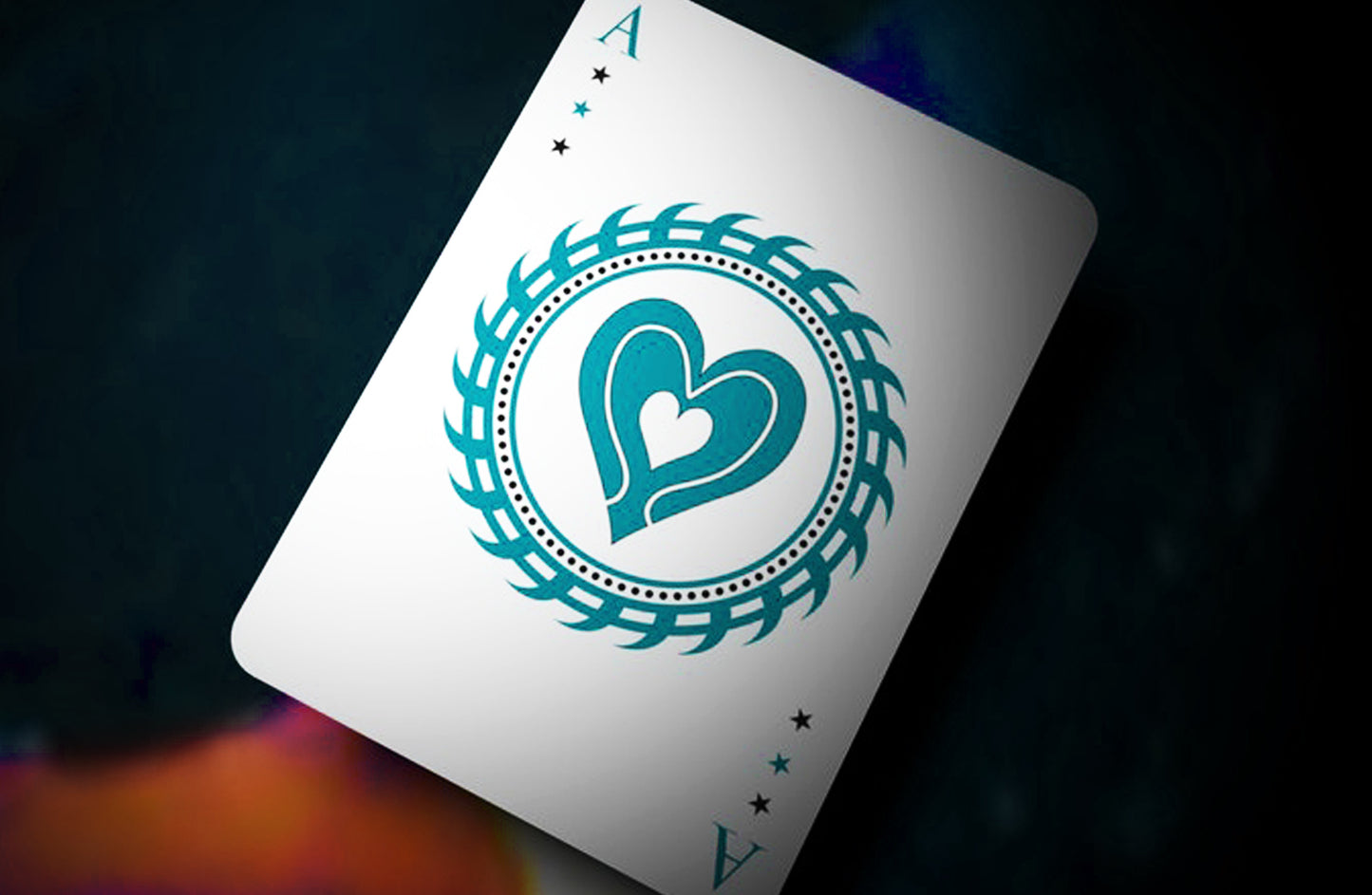 Falcon Playing Cards (Aqua Edition) with Printed Box