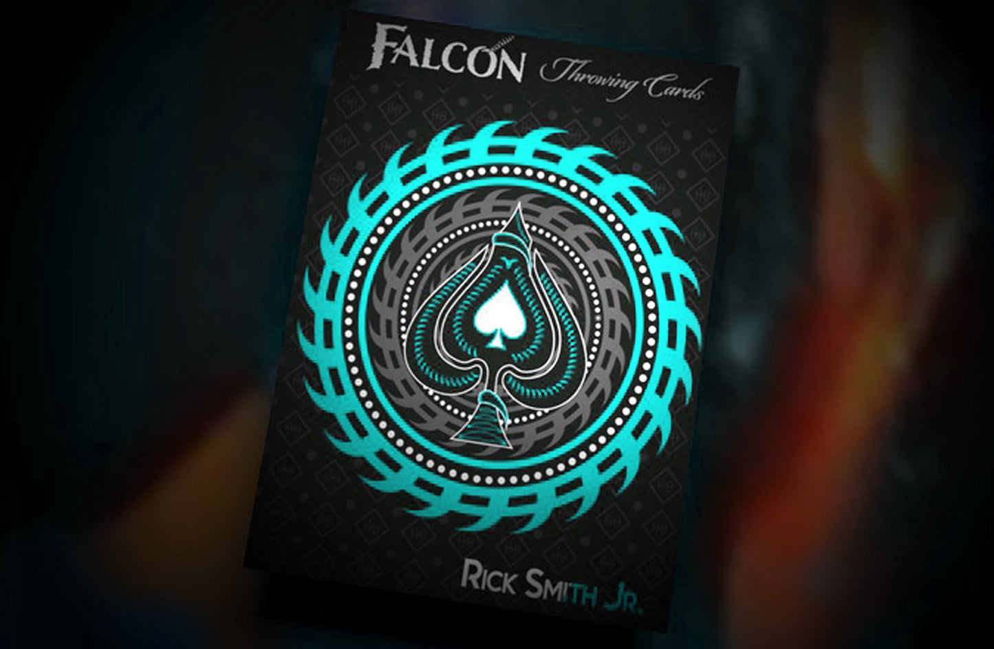 Falcon Playing Cards (Aqua Edition) with Printed Box
