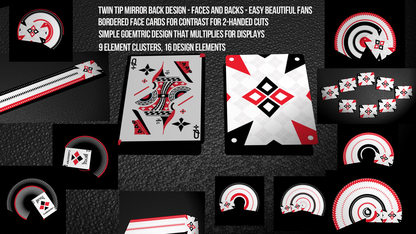 Bicycle Cardistry Red Original with Foil Box