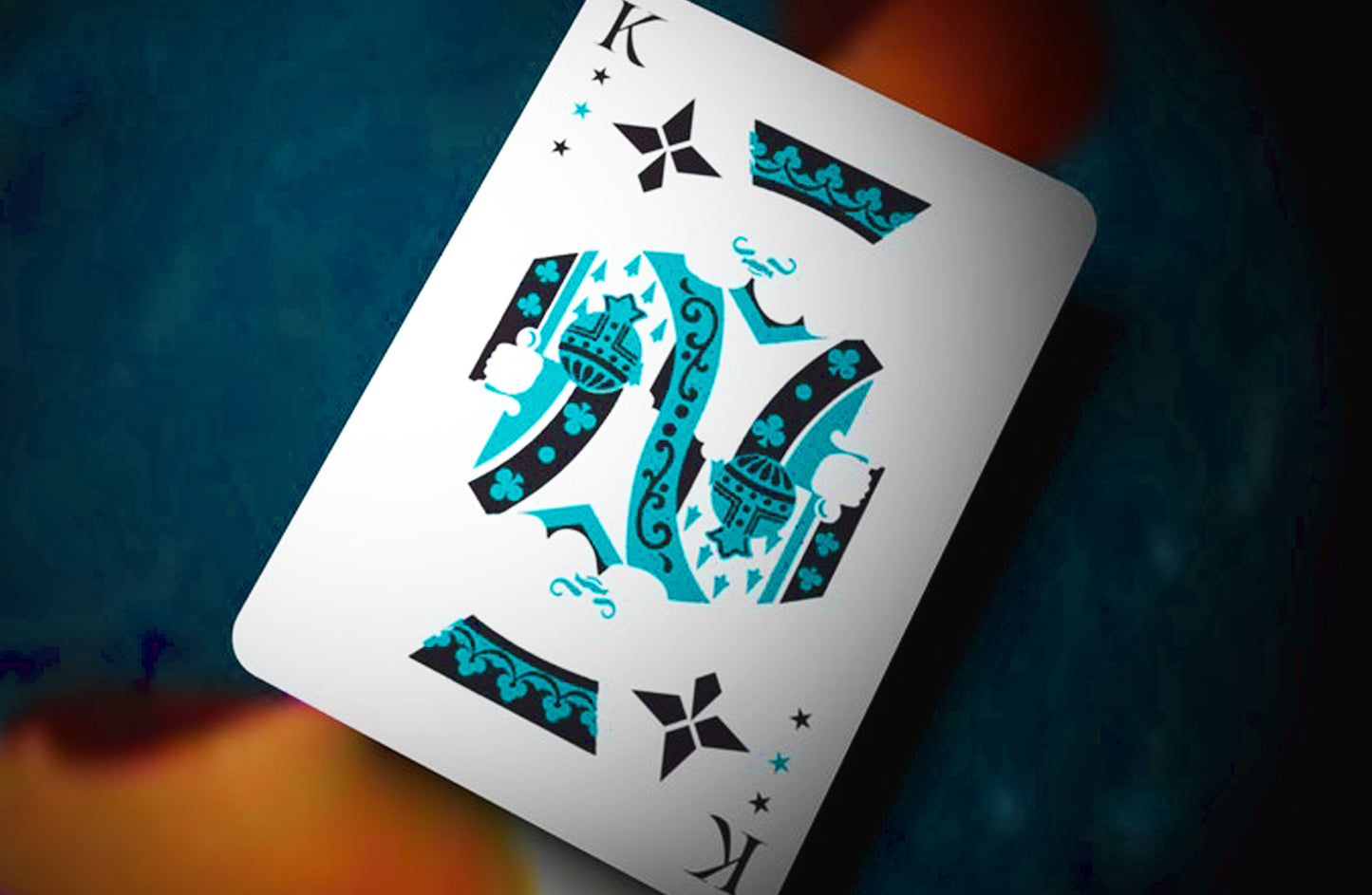 Falcon Playing Cards (Aqua Edition) with Printed Box