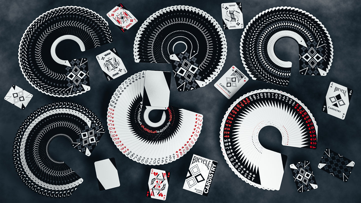 Bicycle Cardistry Black and White