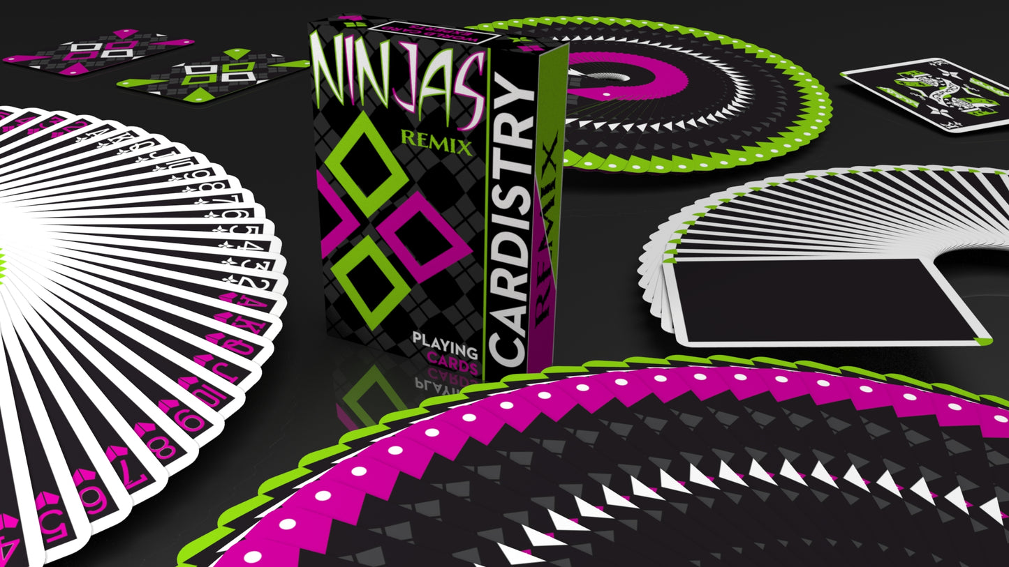 Cardistry Ninjas Remix with Printed Box
