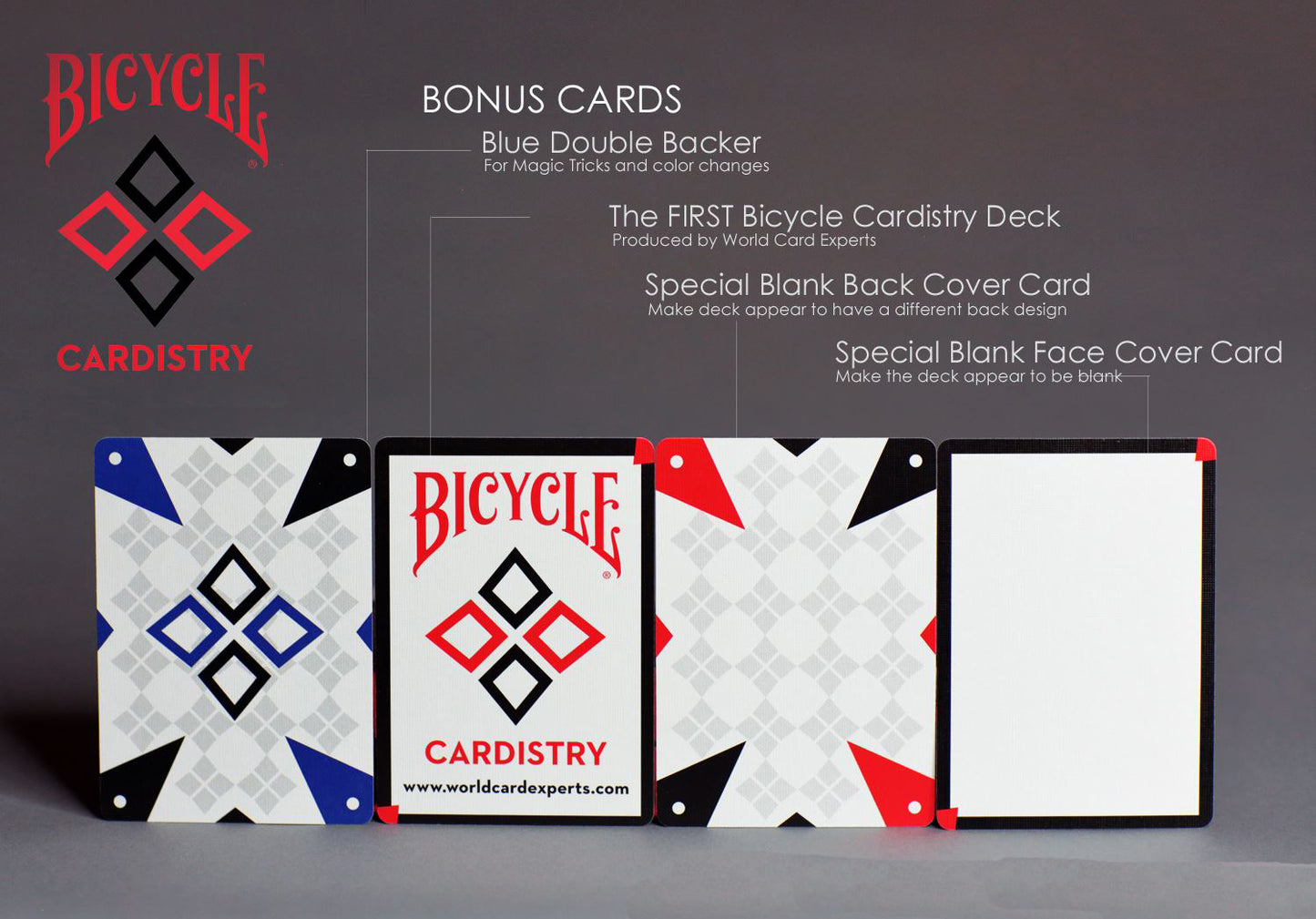 Bicycle Cardistry Red Original with Foil Box