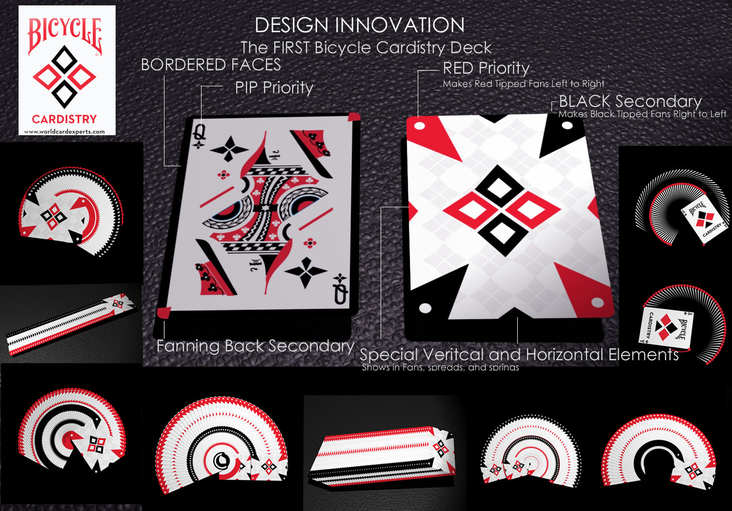Bicycle Cardistry Red Original with Foil Box