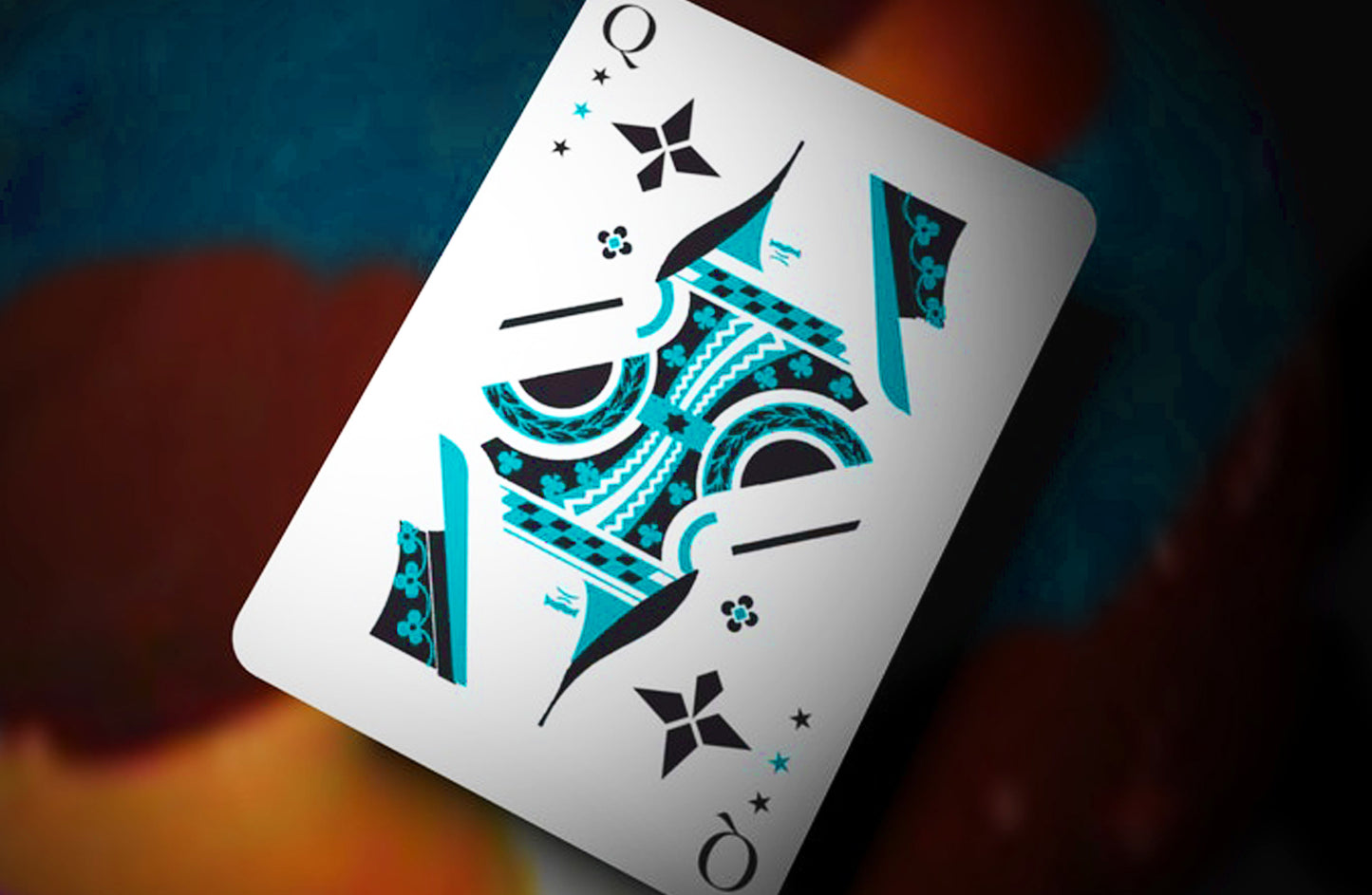Falcon Playing Cards (Aqua Edition) with Printed Box