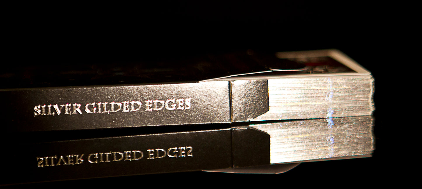 Blades Blood Metal with Silver Gilded Edges
