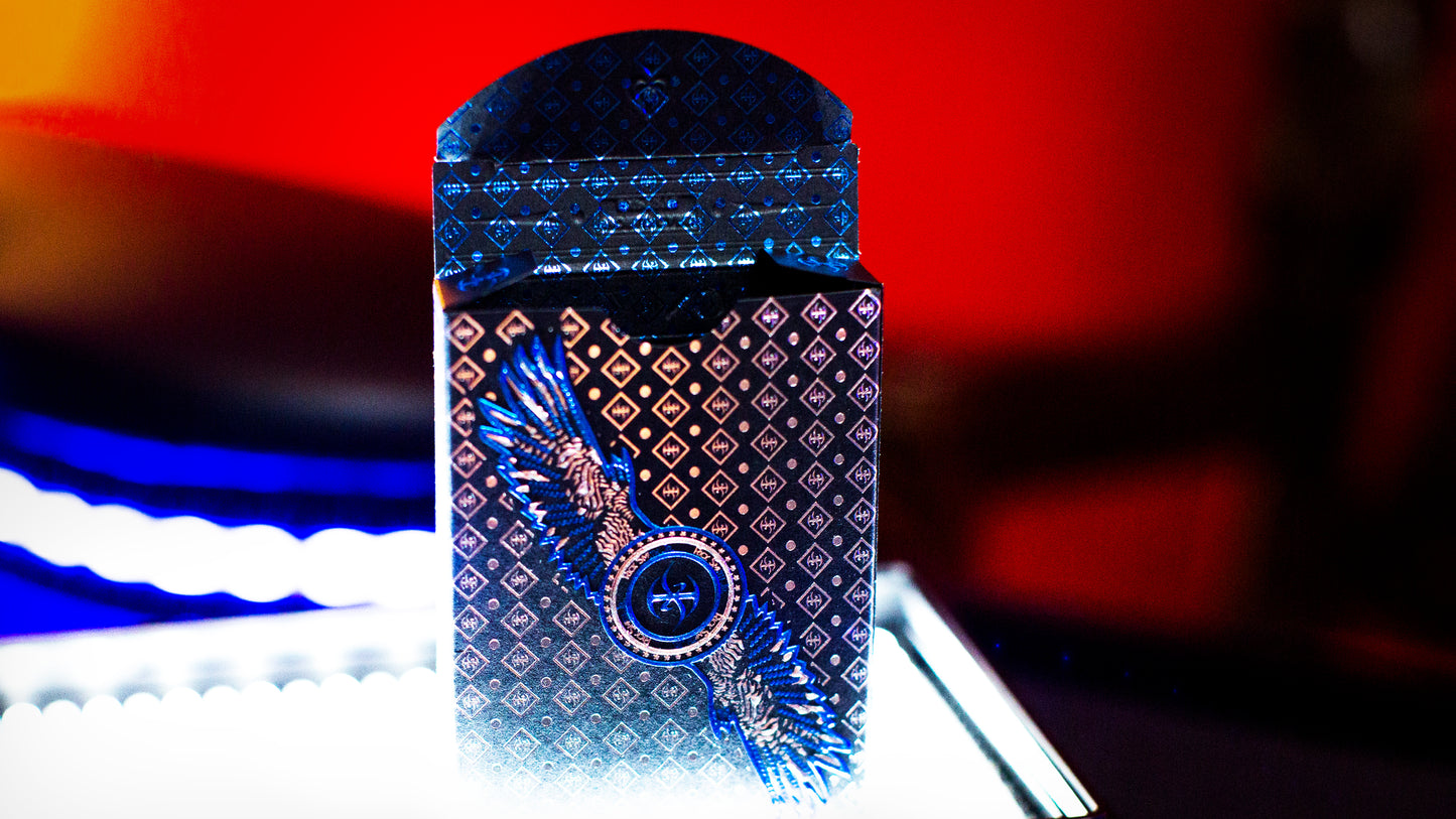 Falcon Playing Cards (Silver Edition) with Foil Box