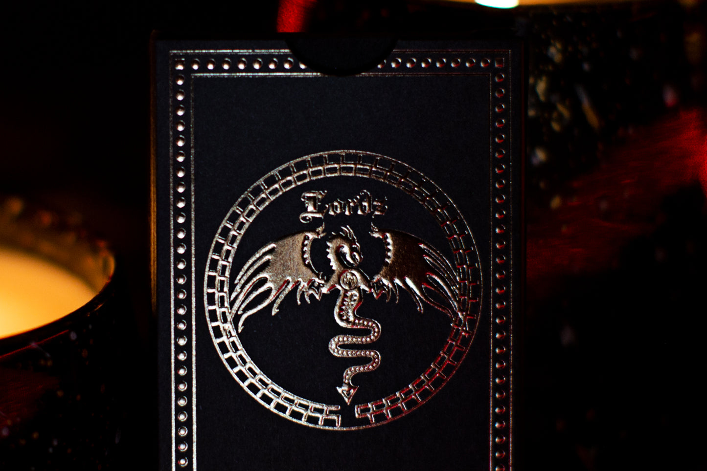 Lordz Black Platinum with Gun Metal Foil Box