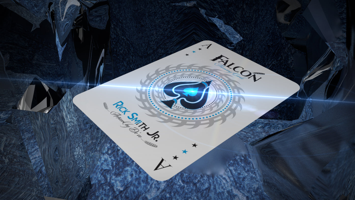 Falcon Playing Cards (Ice Edition) Dual Holographic Foil Box