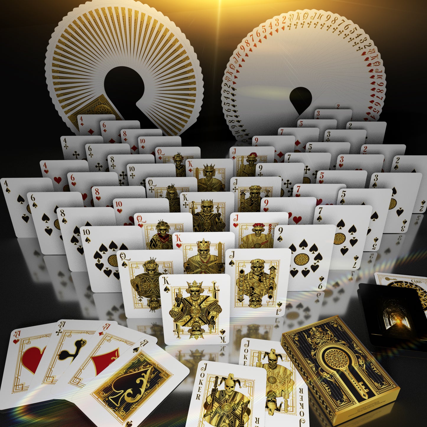Secrets Of The Key Master Gold with Printed Box