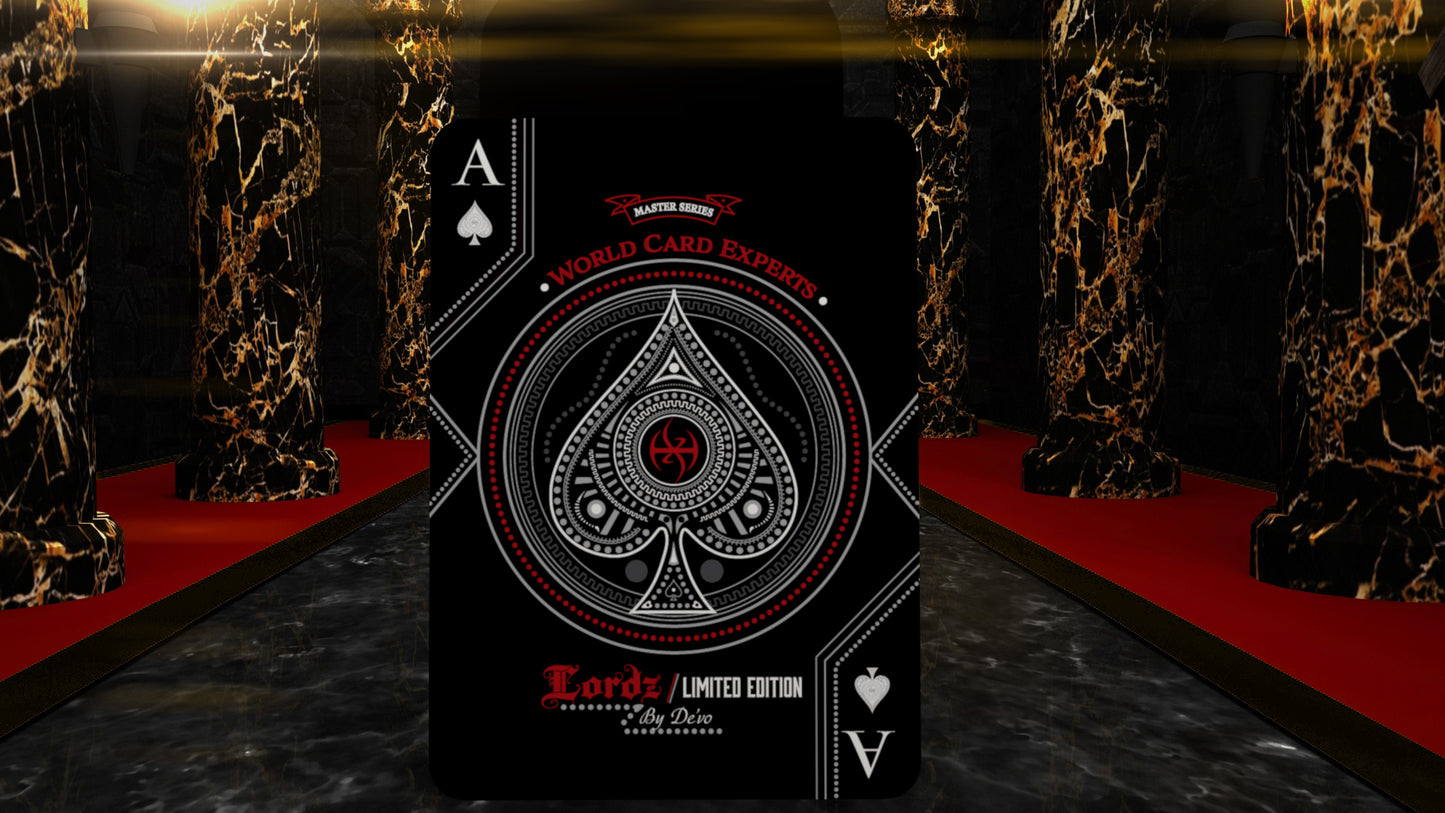 Lordz Black Platinum with Gun Metal Foil Box