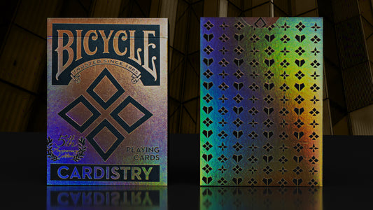 Bicycle Cardistry 5th Anniversary with Holographic Foil Box