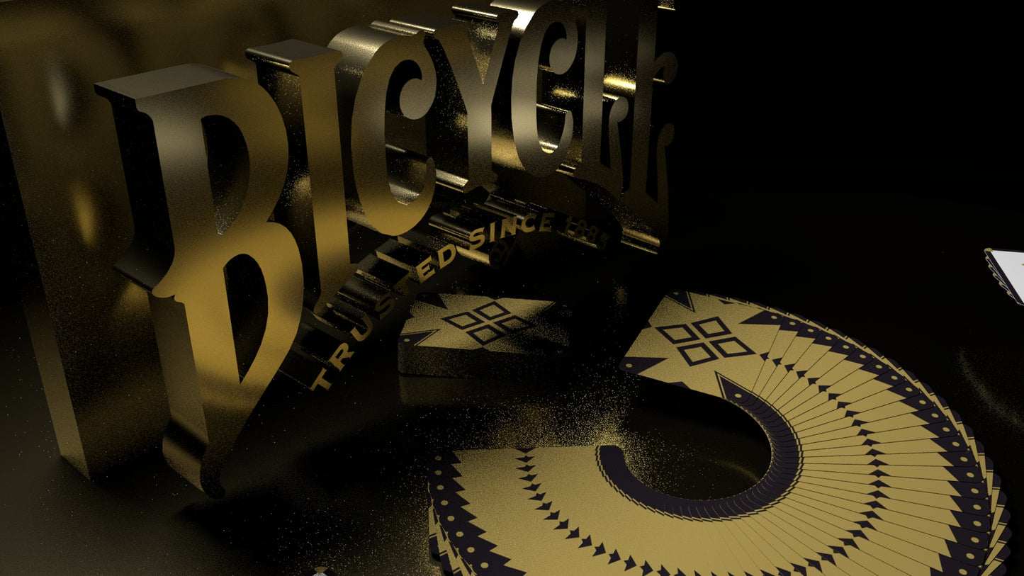 Bicycle Cardistry 5th Anniversary with Holographic Foil Box