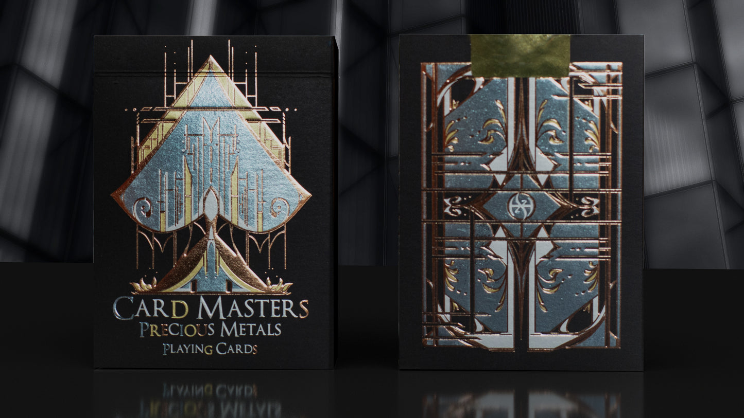 Card Masters Precious Metals - Black - Foil Box plus Rose Gold Gilded