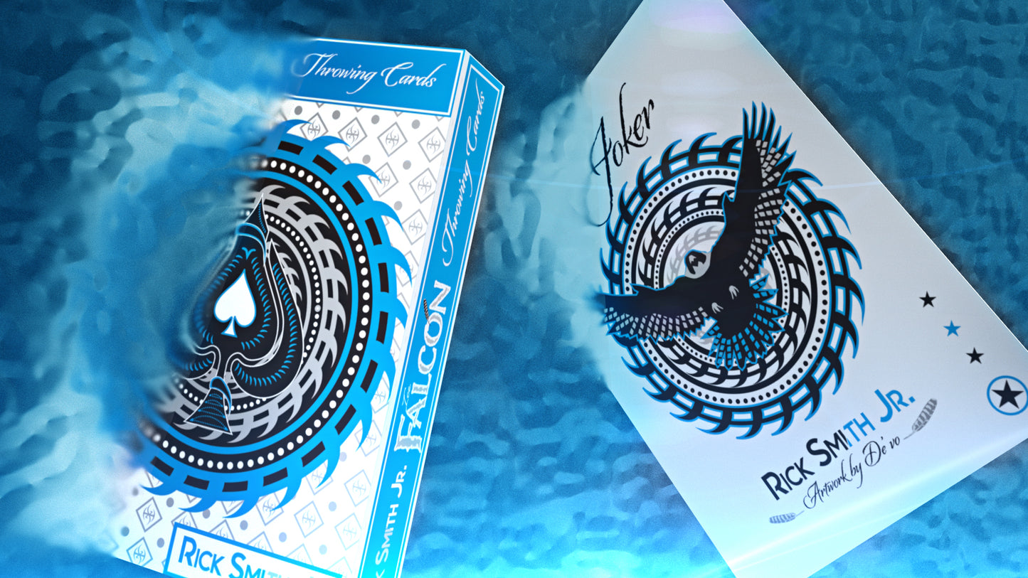 Falcon Playing Cards (Ice Edition) Dual Holographic Foil Box