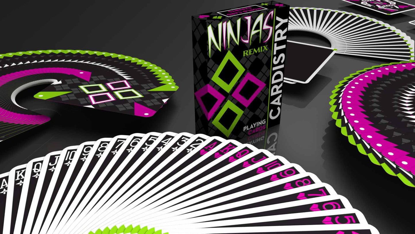 Cardistry Ninjas Remix with Printed Box