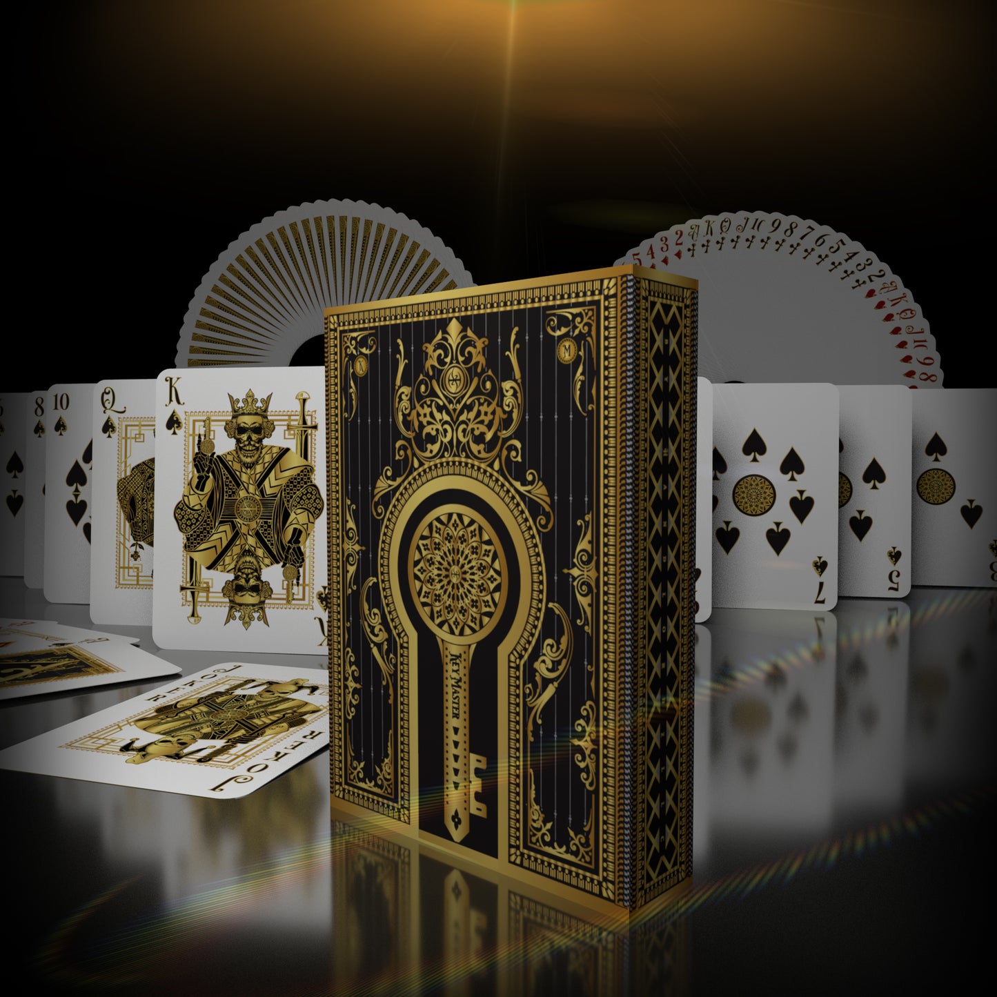 Secrets Of The Key Master Gold with Printed Box