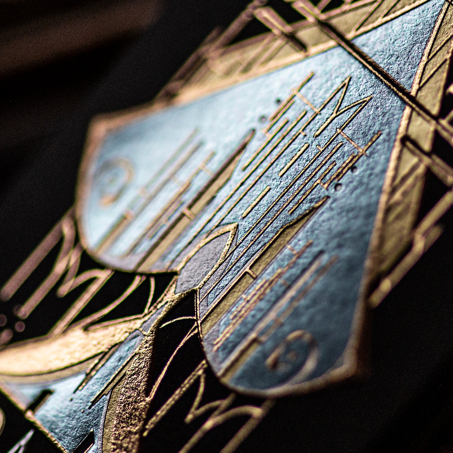 Card Masters Precious Metals - Black - Foil Box plus Rose Gold Gilded