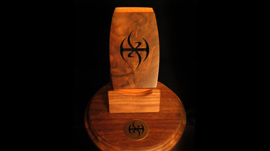 Dark Shield XCM Walnut burlwood Card Box