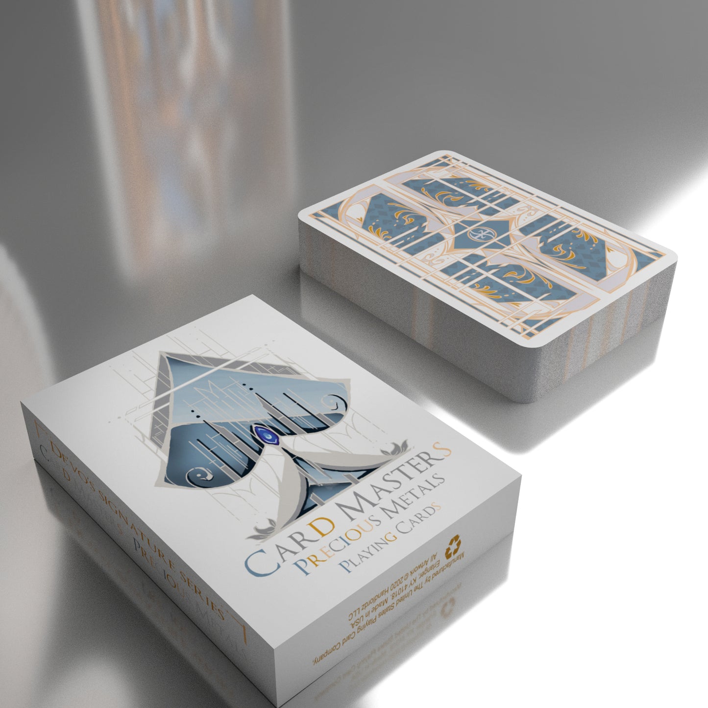 Card Masters Precious Metals White with Printed Box