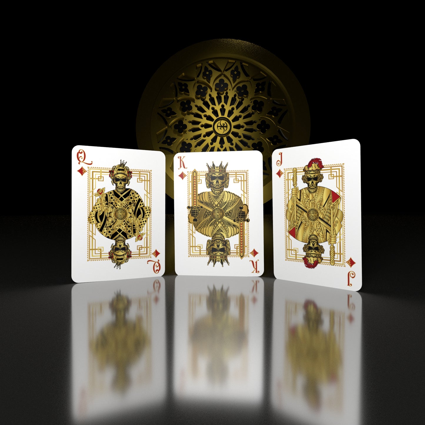 Secrets of the Key Master with Gold Holographic Foil Drawer Box