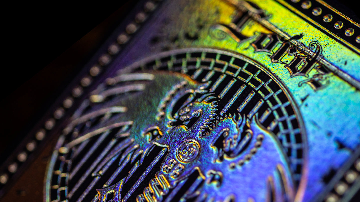 Lordz Twin Dragons with Holographic Foil Box and Numbered Seal