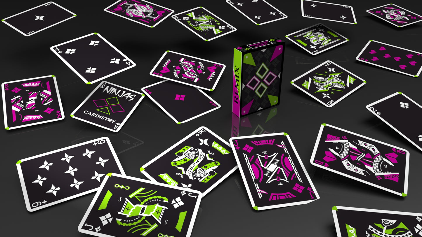 Cardistry Ninjas Remix with Printed Box