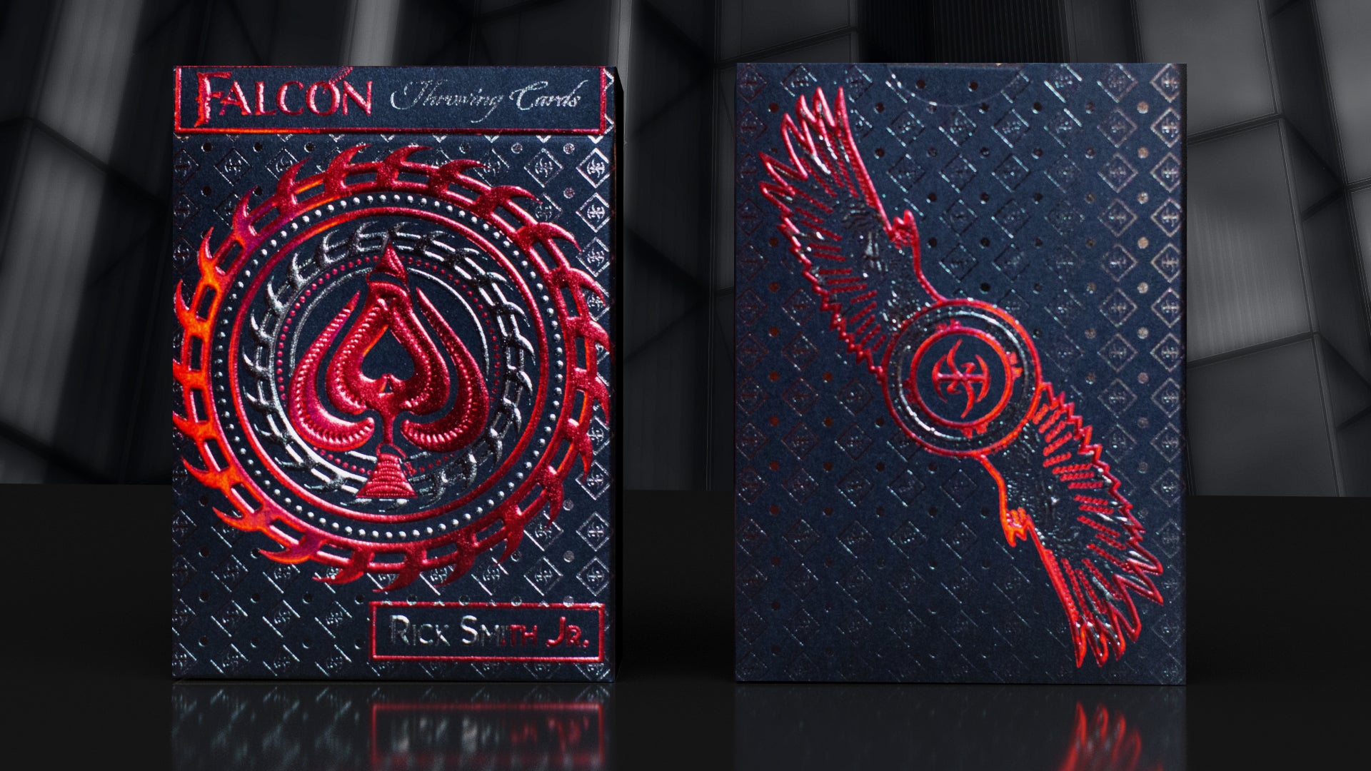 Falcon Razor Falcon Razor Gun Metal Foil with Foil Box – World Card Experts