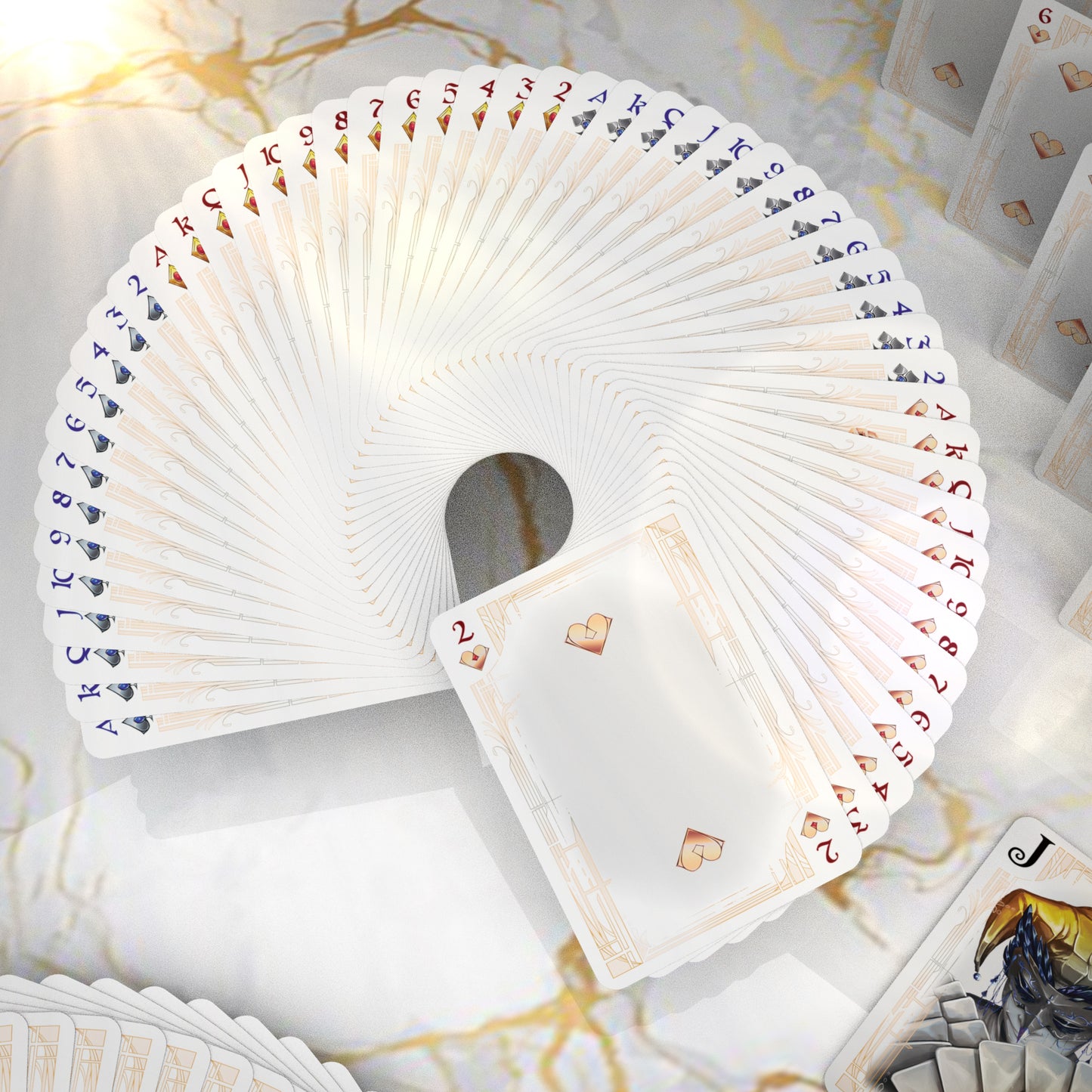 Card Masters Precious Metals White with Printed Box