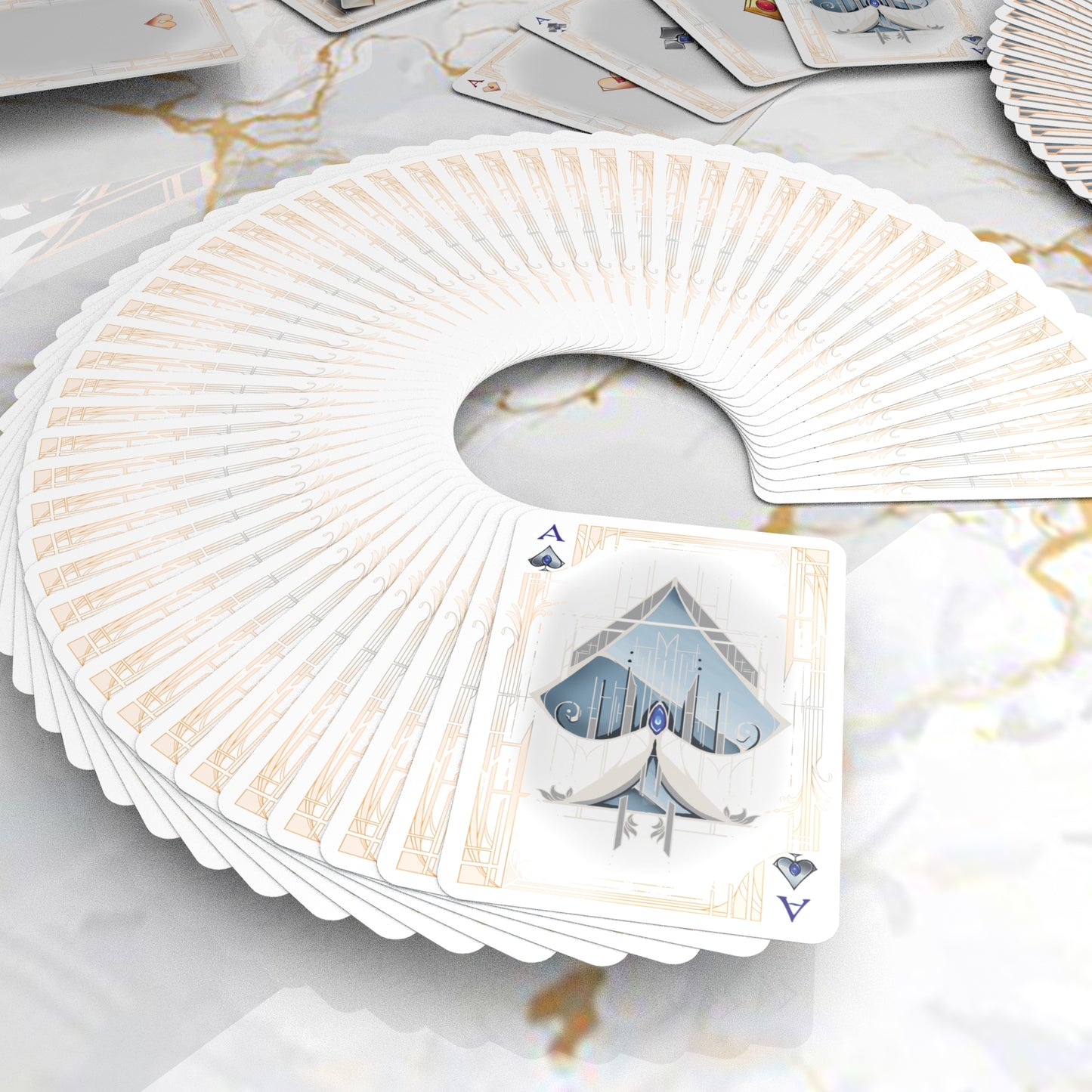Card Masters Precious Metals White with Printed Box