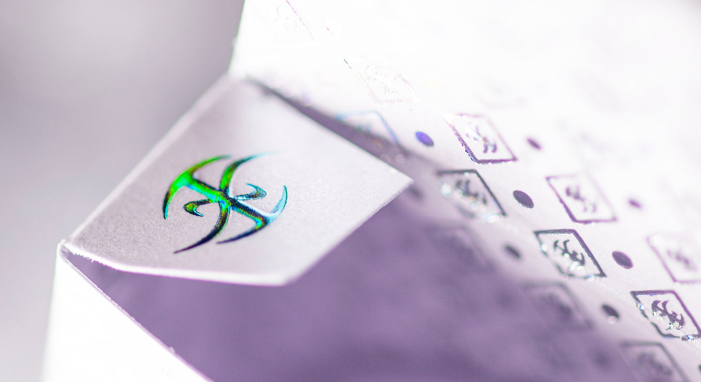 Falcon Playing Cards (Ice Edition) Dual Holographic Foil Box