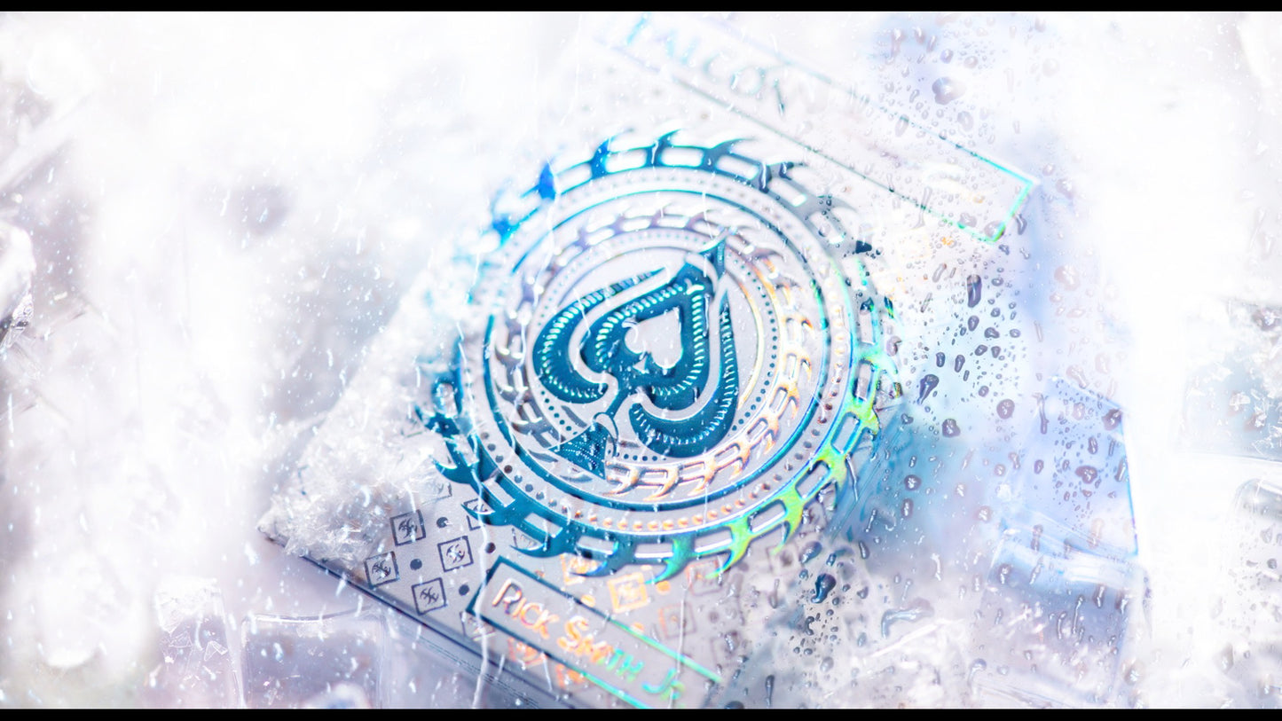 Falcon Playing Cards (Ice Edition) Dual Holographic Foil Box