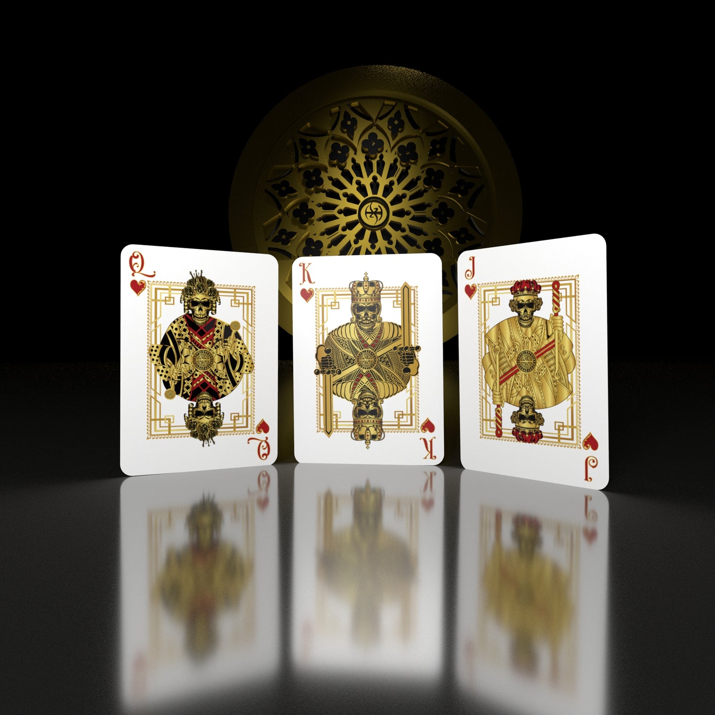 Secrets of the Key Master with Gold Holographic Foil Drawer Box