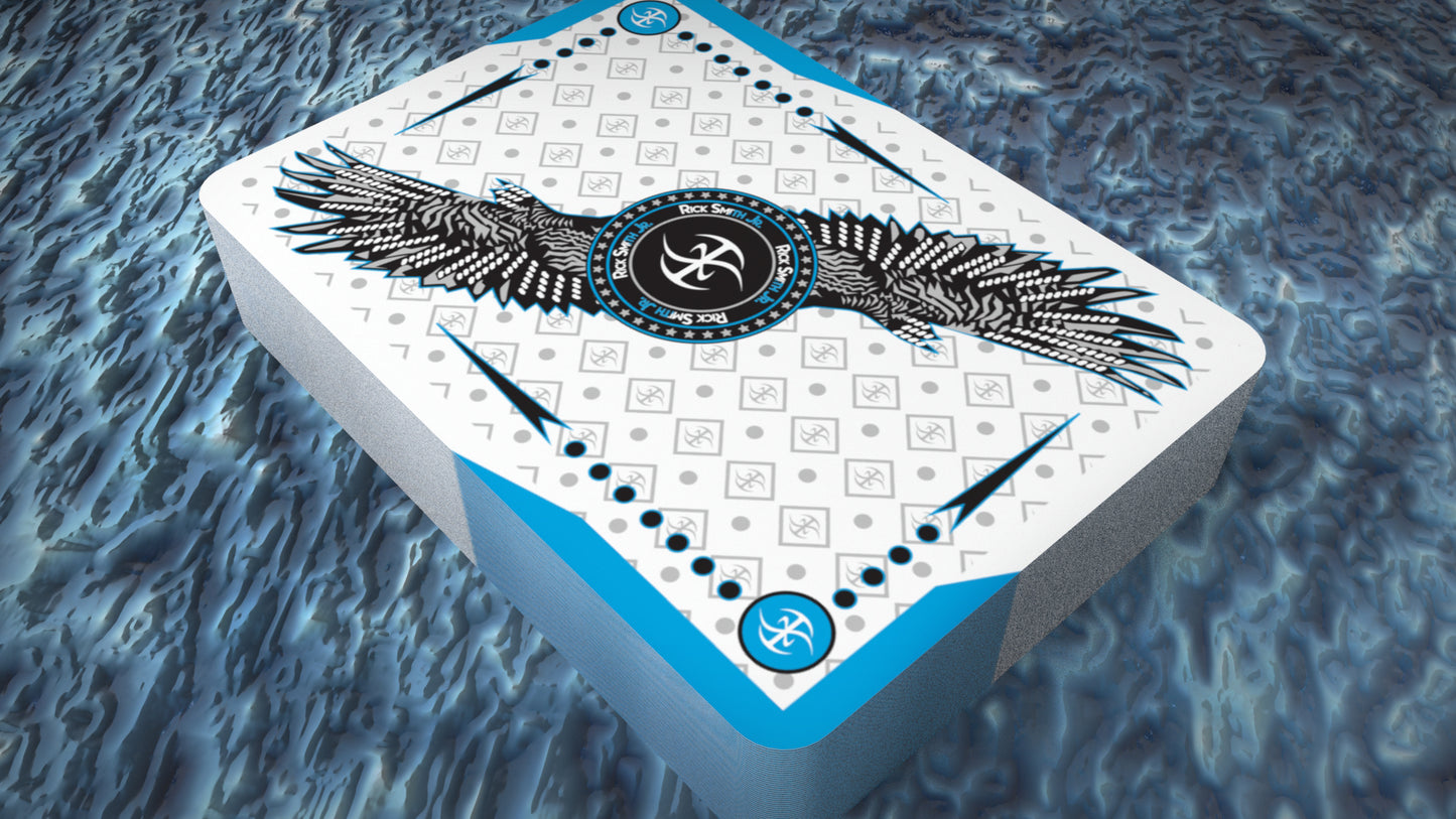 Falcon Playing Cards (Ice Edition) with Players Box