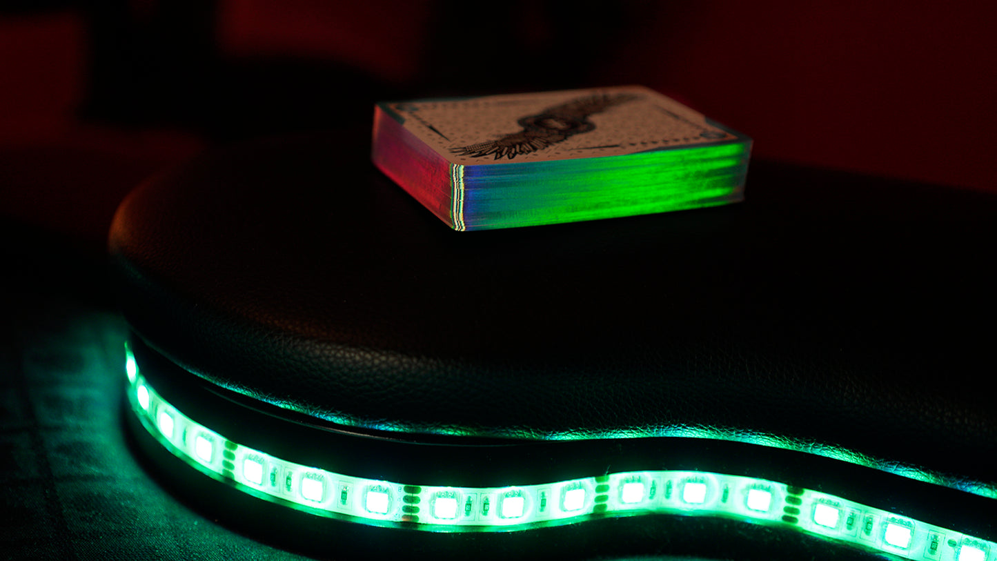 Falcon Playing Cards (Ice Edition) Dual Holographic Foil Box plus Holographic Gilding