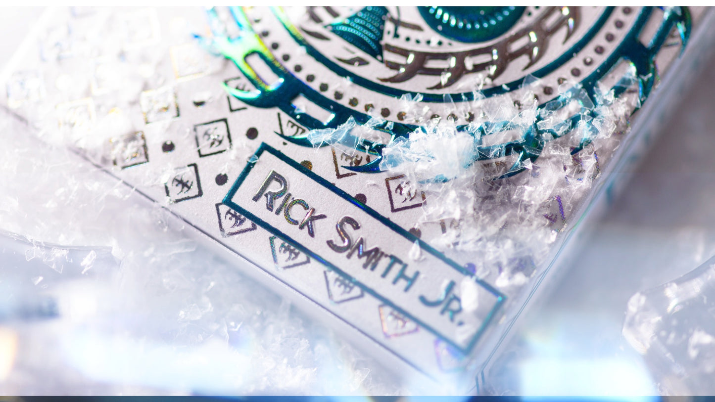 Falcon Playing Cards (Ice Edition) Dual Holographic Foil Box