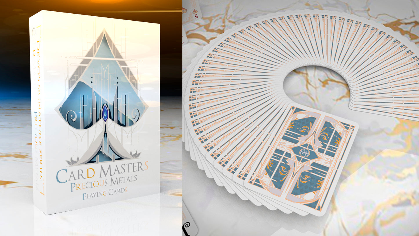 Card Masters Precious Metals White with Printed Box