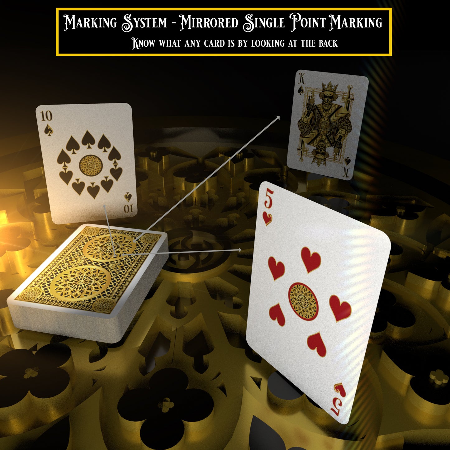 Secrets of the Key Master with Gold Holographic Foil Drawer Box