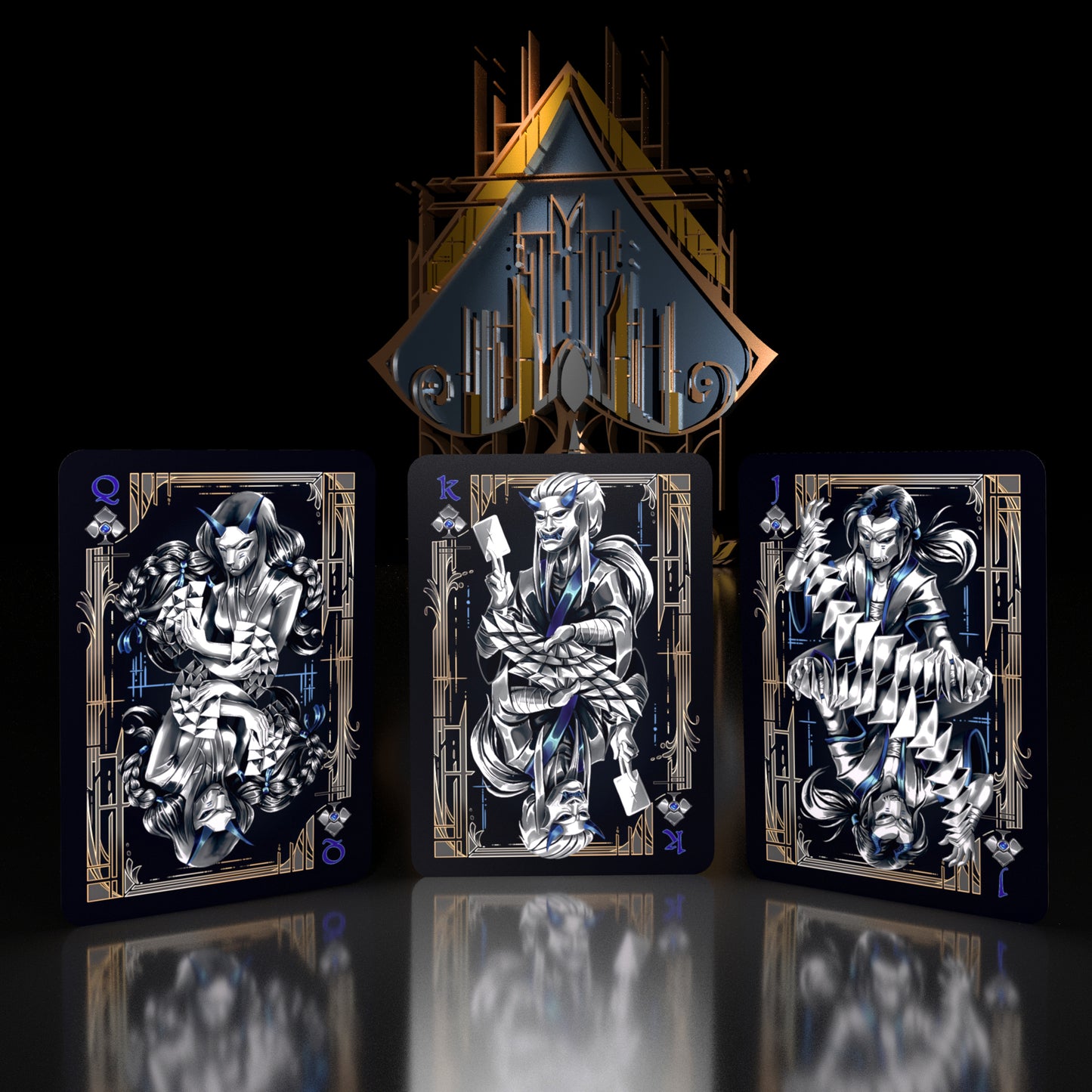 Card Masters Precious Metals - Black - Foil Box plus Rose Gold Gilded