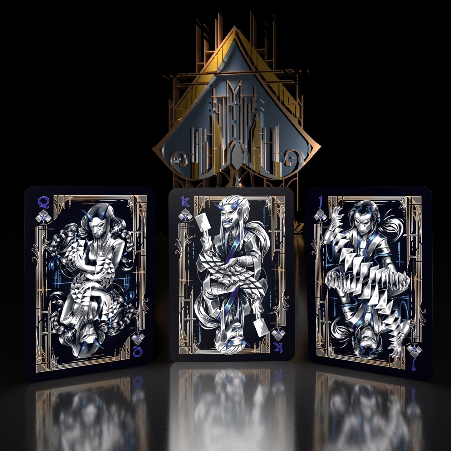 Card Masters Precious Metals Black with Printed Box