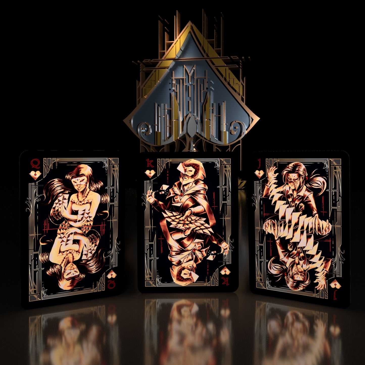 Card Masters Precious Metals - Black - Foil Box plus Rose Gold Gilded