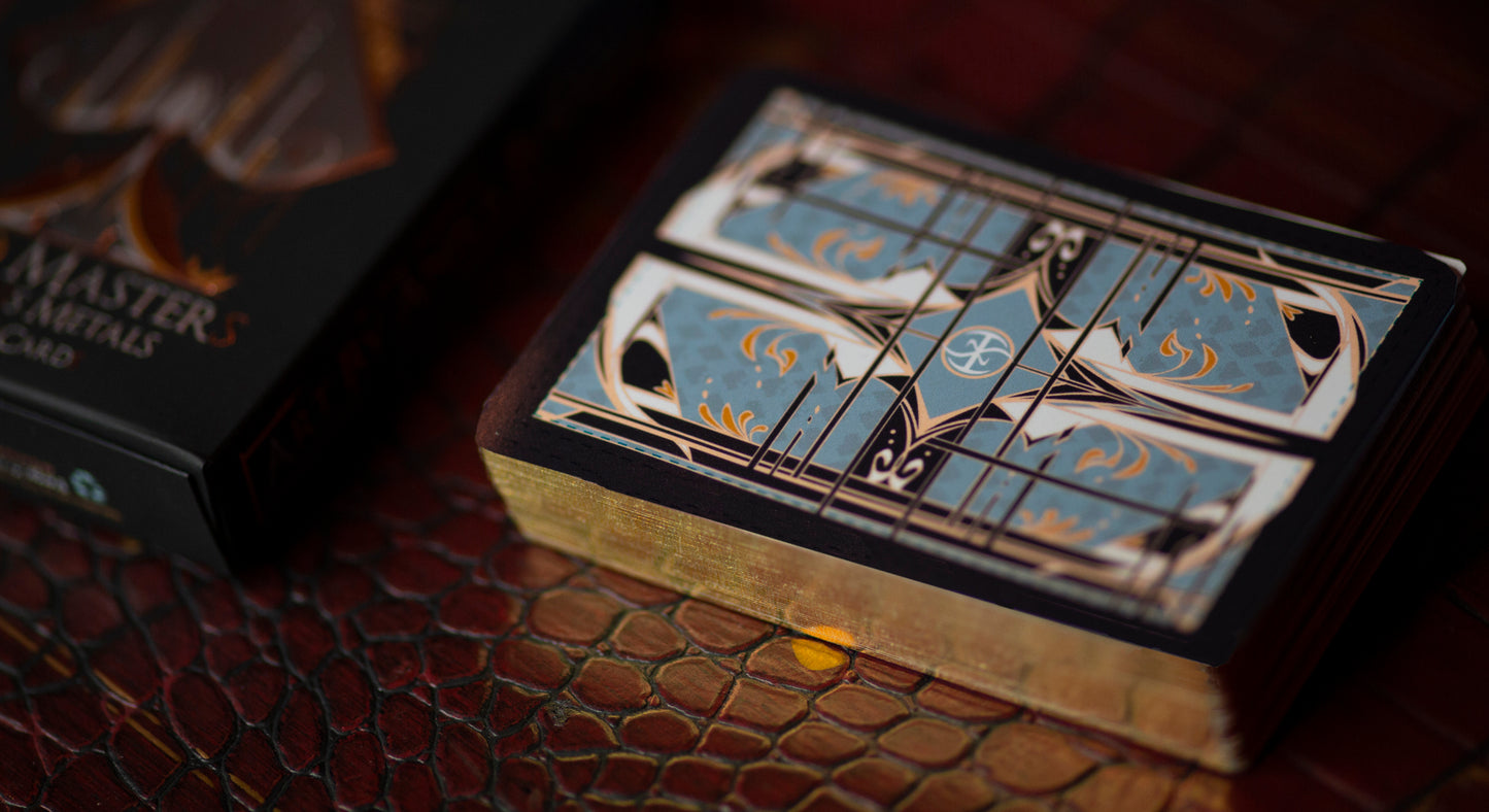 Card Masters Precious Metals - Black - Foil Box plus Rose Gold Gilded