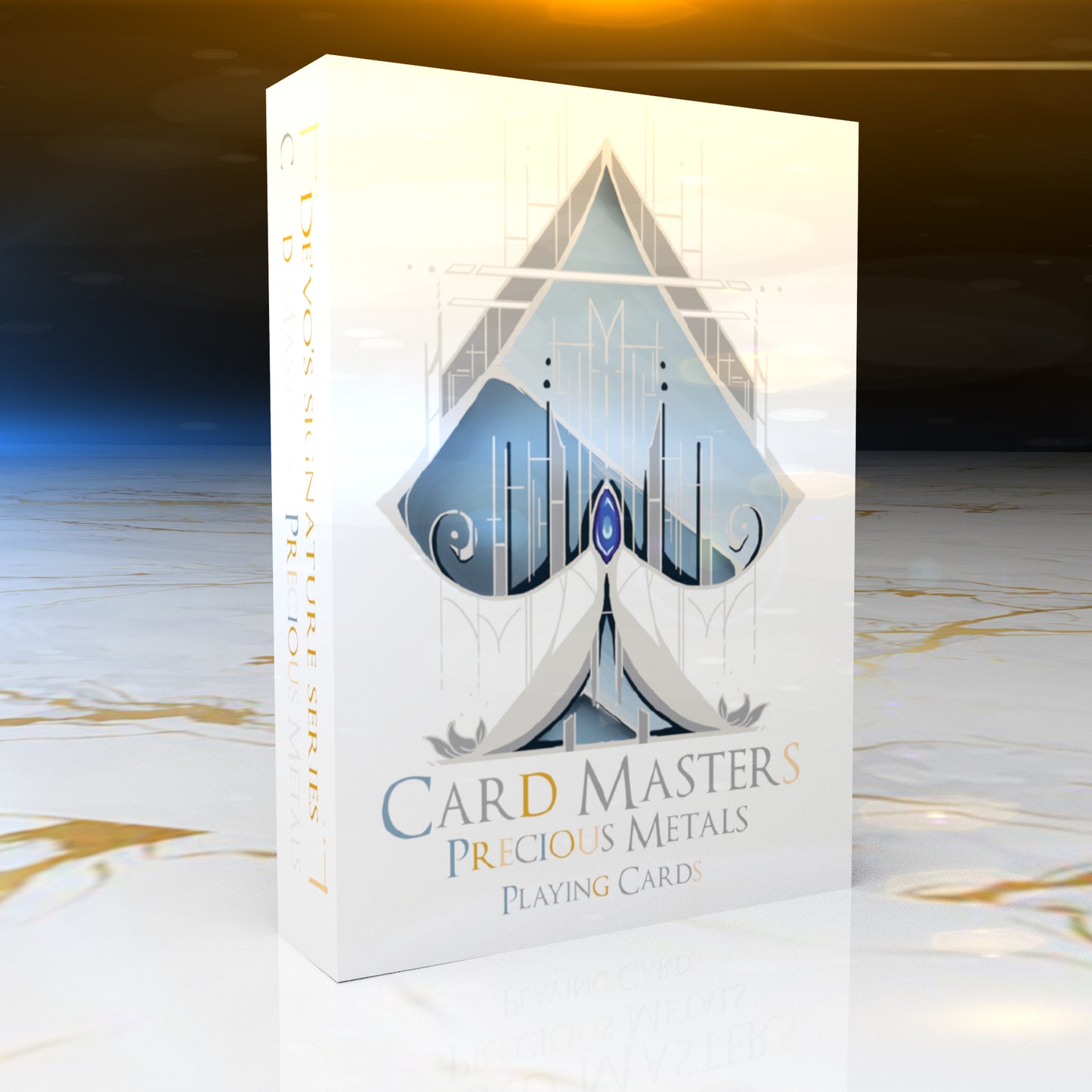 Card Masters Precious Metals White with Printed Box