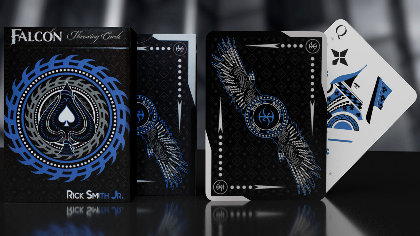 Falcon Playing Cards (Silver Edition) with Printed Box