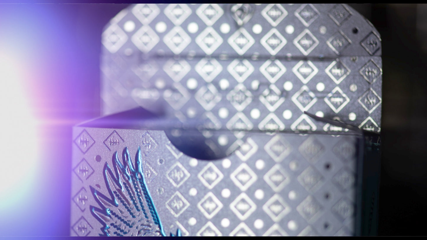 Falcon Playing Cards (Ice Edition) Dual Holographic Foil Box