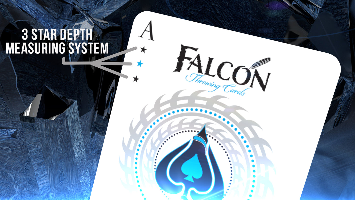 Falcon Playing Cards (Ice Edition) Dual Holographic Foil Box
