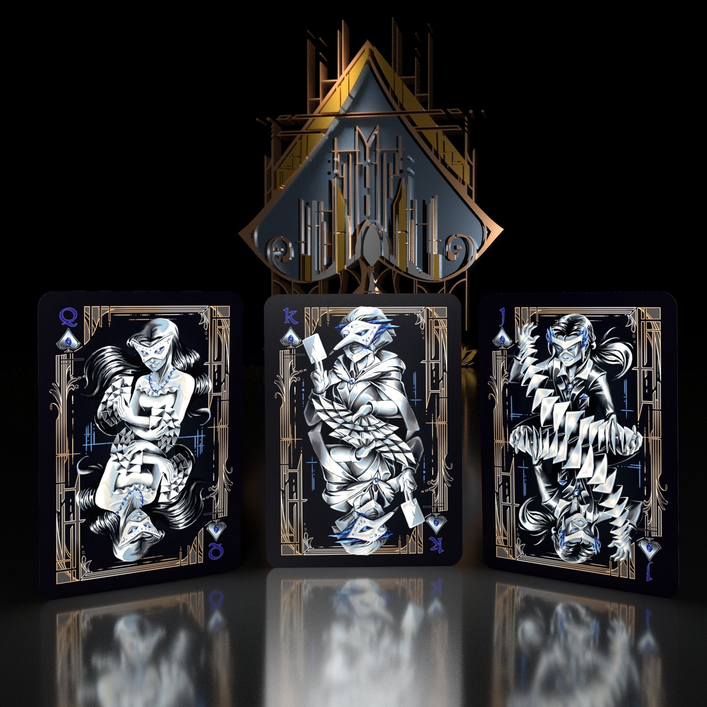 Card Masters Precious Metals Black with Printed Box
