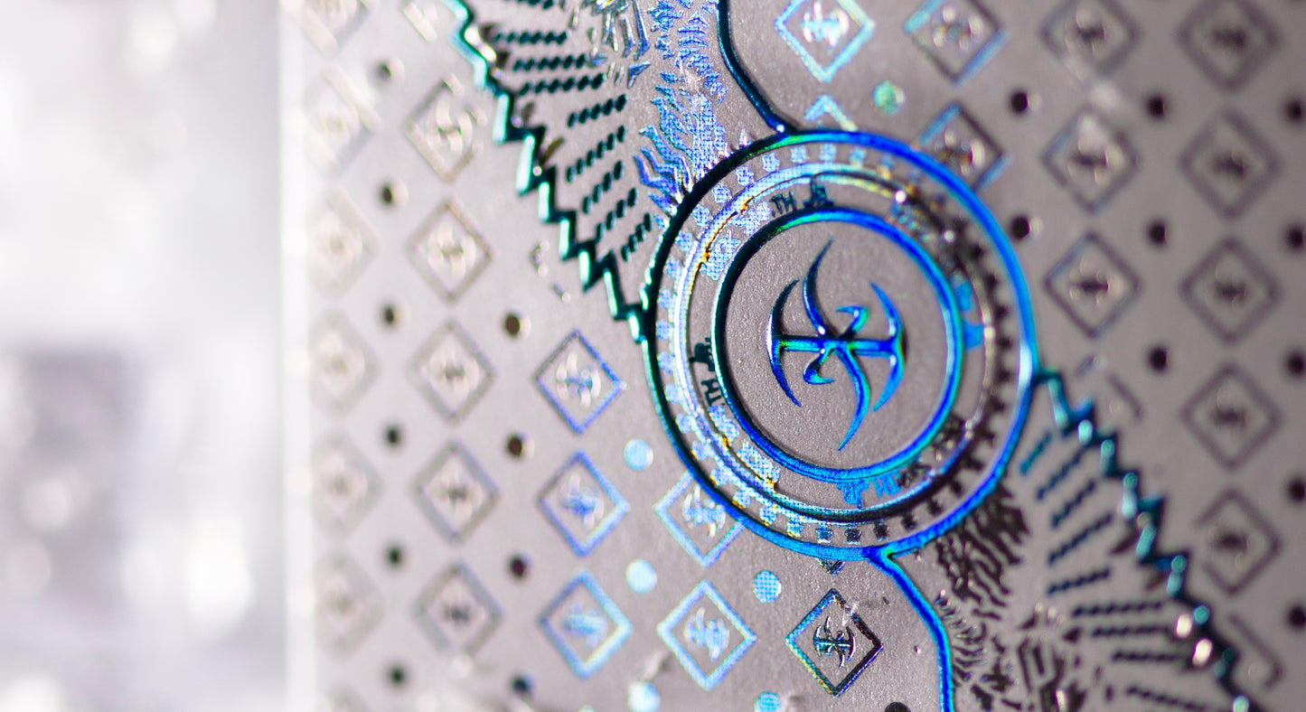 Falcon Playing Cards (Ice Edition) Dual Holographic Foil Box